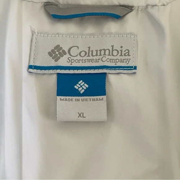 Columbia Women's Sportswear Co Quilted Jacket with Fur Trim Hood XL White - Picture 10 of 16